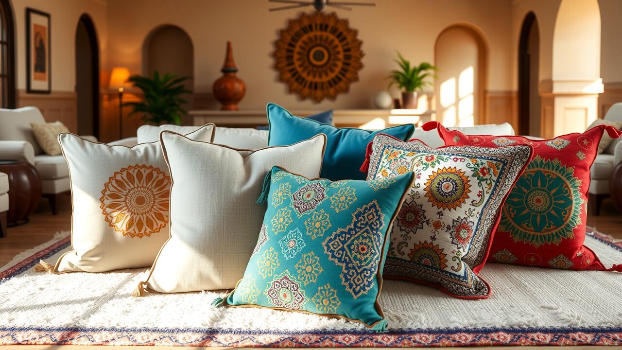 Round-Up of Unique Modern and Traditional Moroccan Pillow Designs