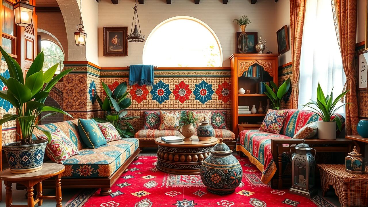 What is the interior design style of Morocco?